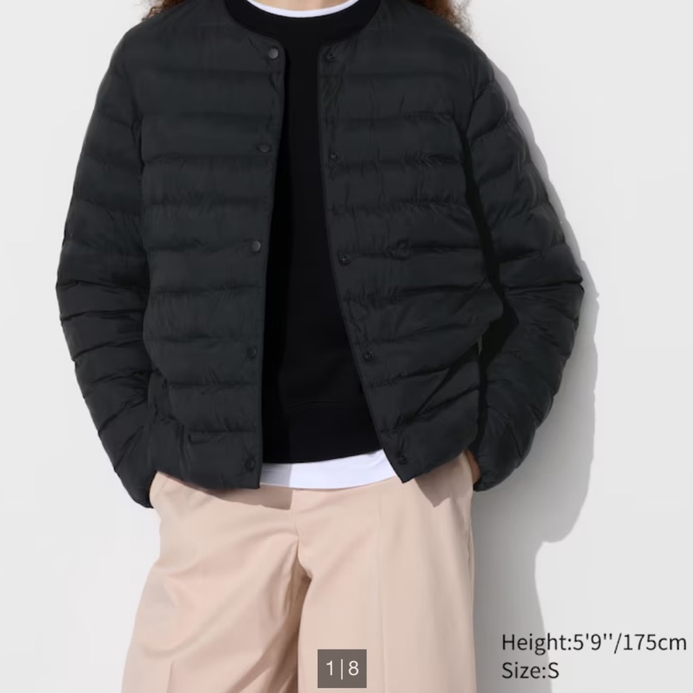 Uniqlo ultra light down jacket S